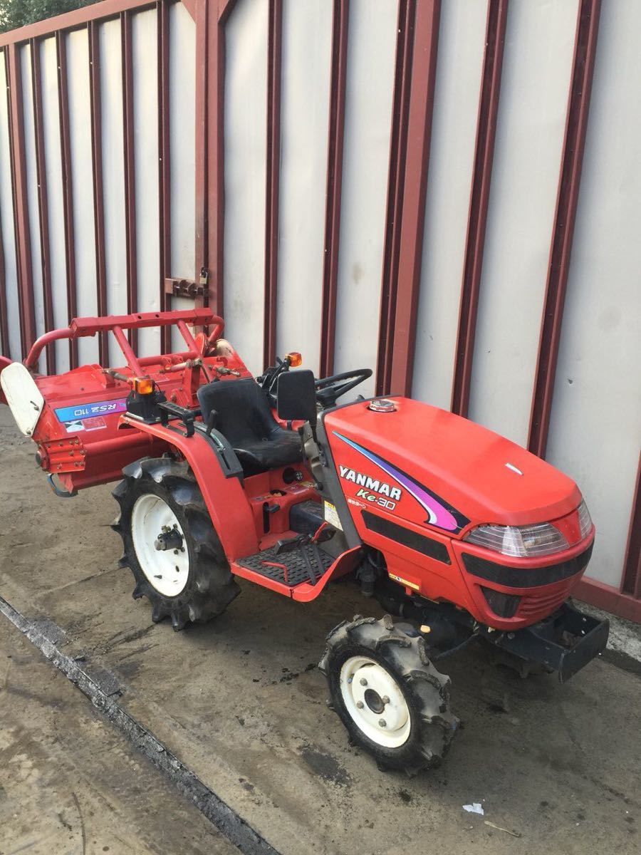 【中古】農用トラクター(乗用型) ヤンマー Ke-30 ディーゼル 農機_1