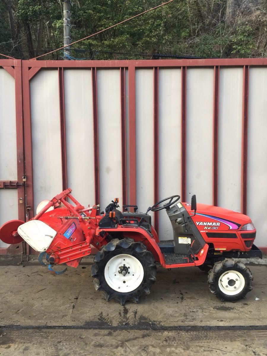 【中古】農用トラクター(乗用型) ヤンマー Ke-30 ディーゼル 農機_2