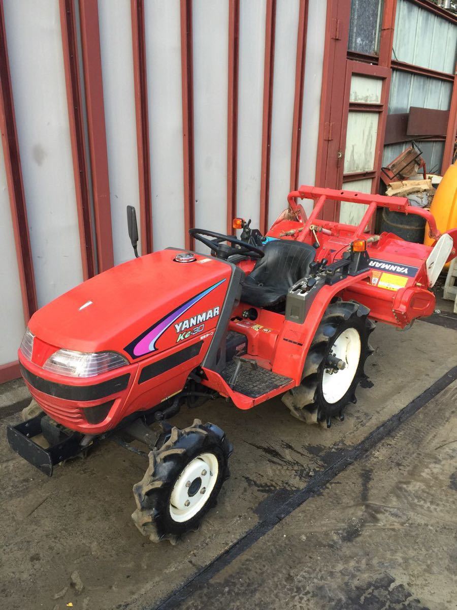 【中古】農用トラクター(乗用型) ヤンマー Ke-30 ディーゼル 農機_3