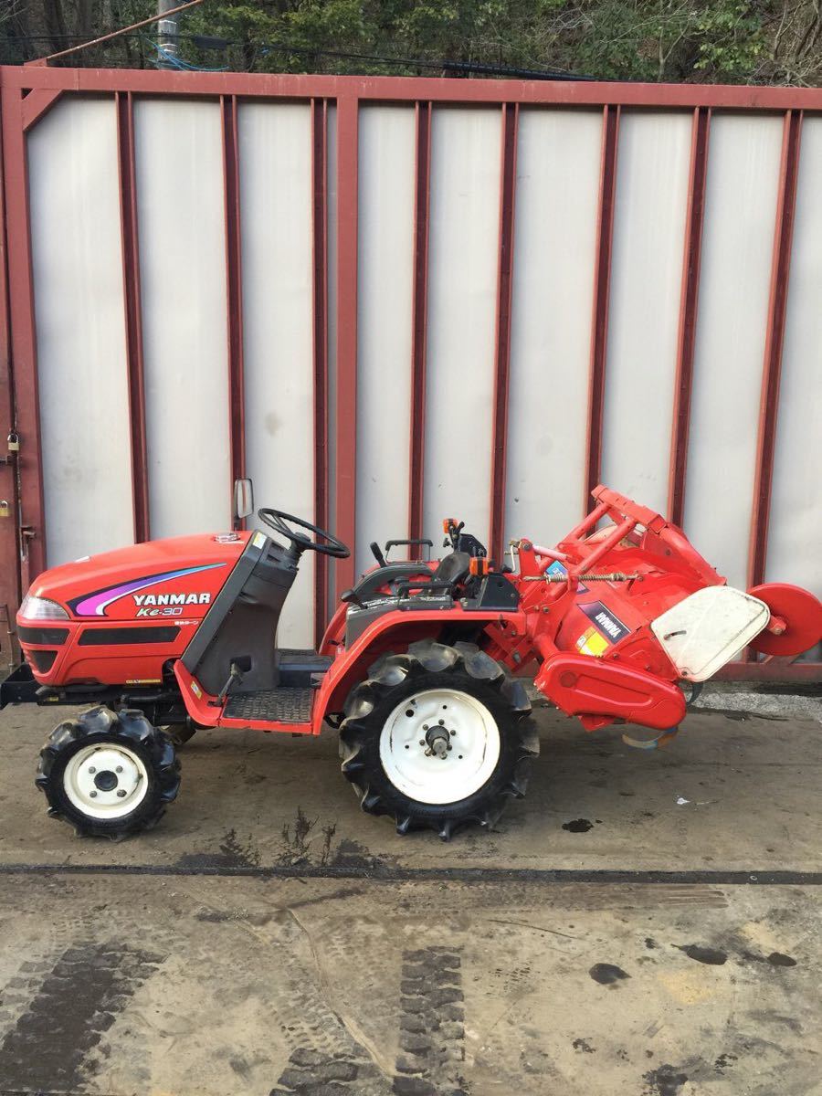 【中古】農用トラクター(乗用型) ヤンマー Ke-30 ディーゼル 農機_4