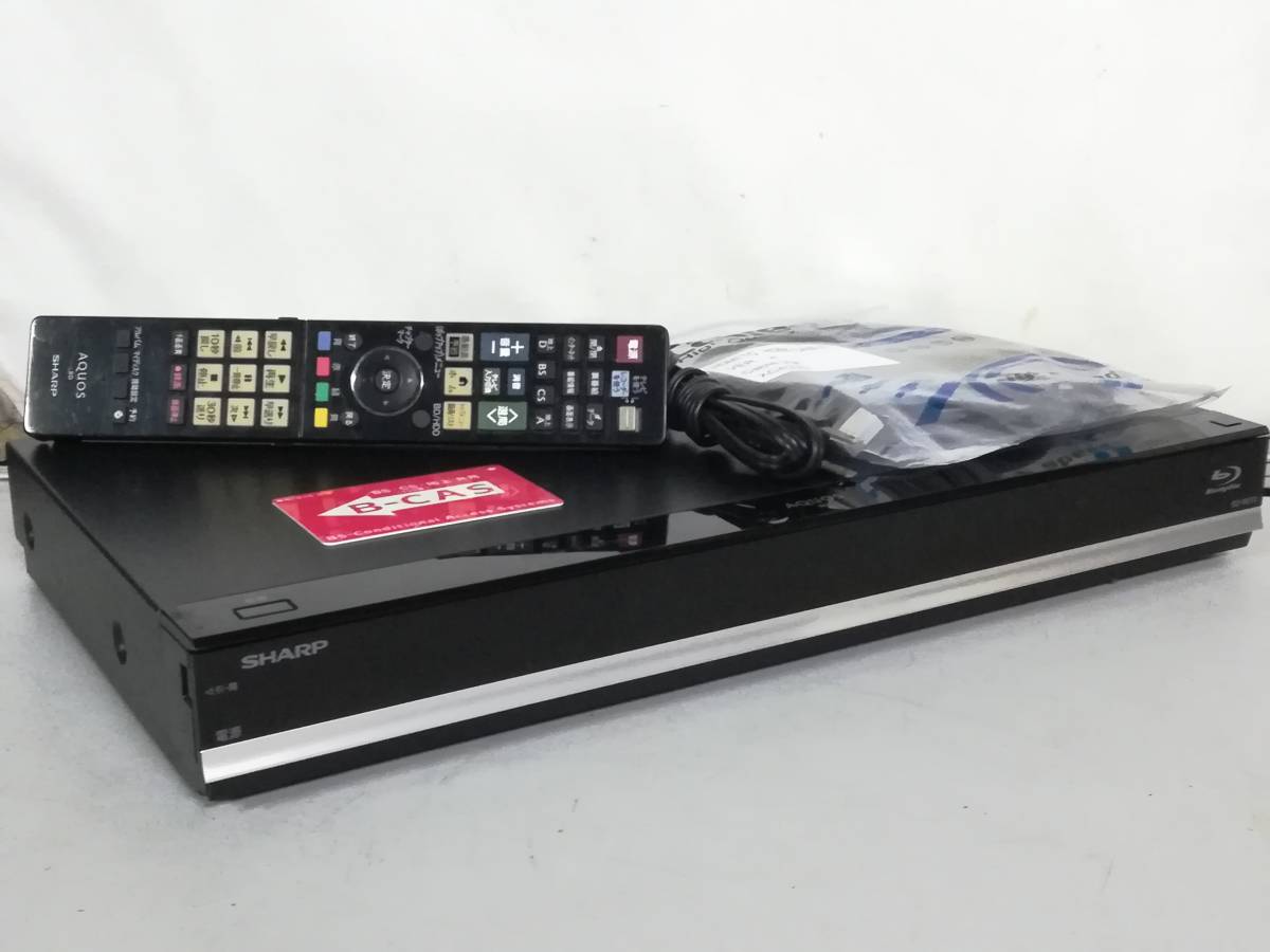 シャープブルーレイレコーダー【BDーW570】 SHARP AQUOS BD-W570 シャープ 2015年製 ブルーレイレコーダー