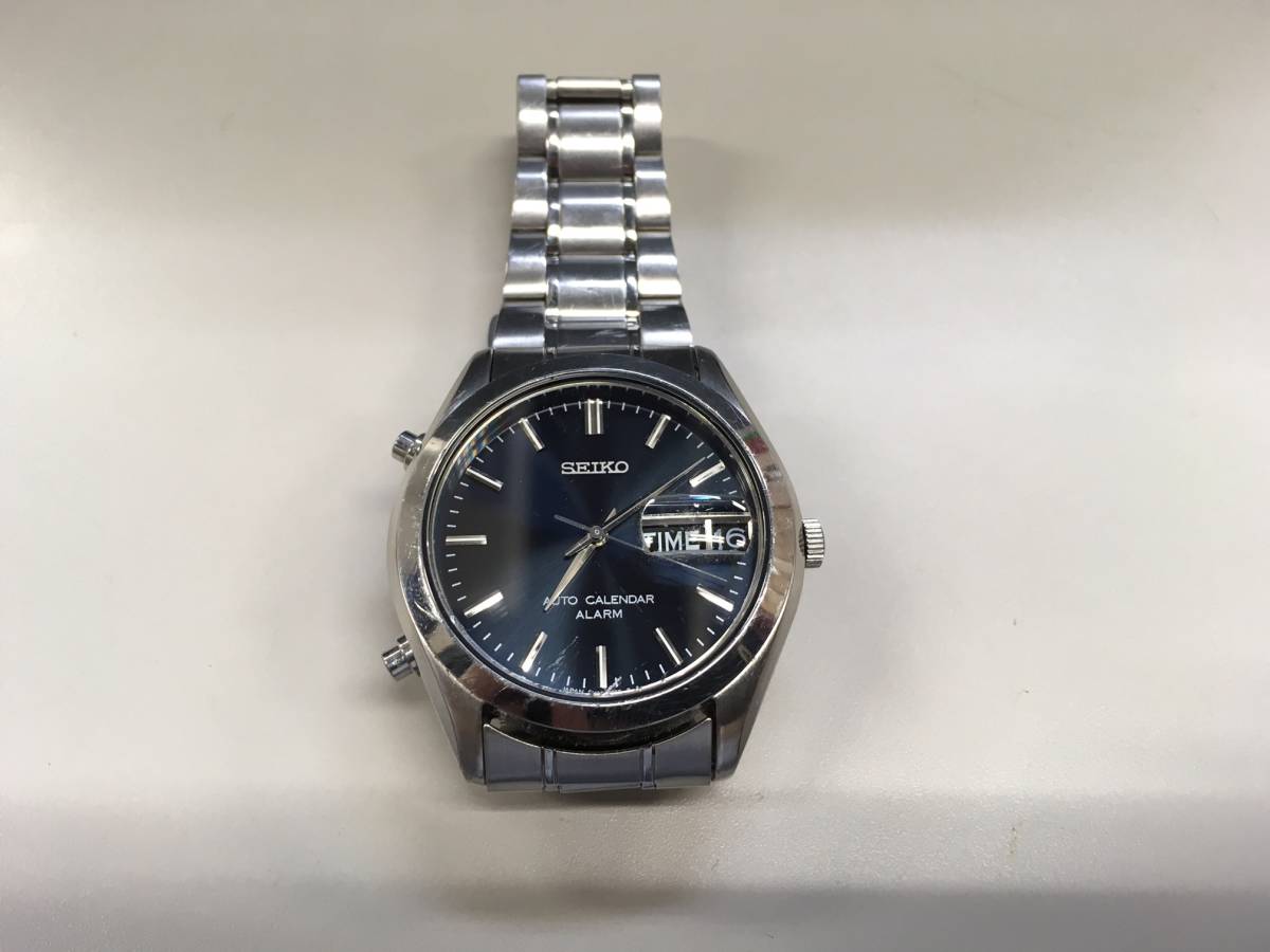 オートカレンダー セイコー SEIKO 6M26-8050 クロノ - 電池交換済 | 1 