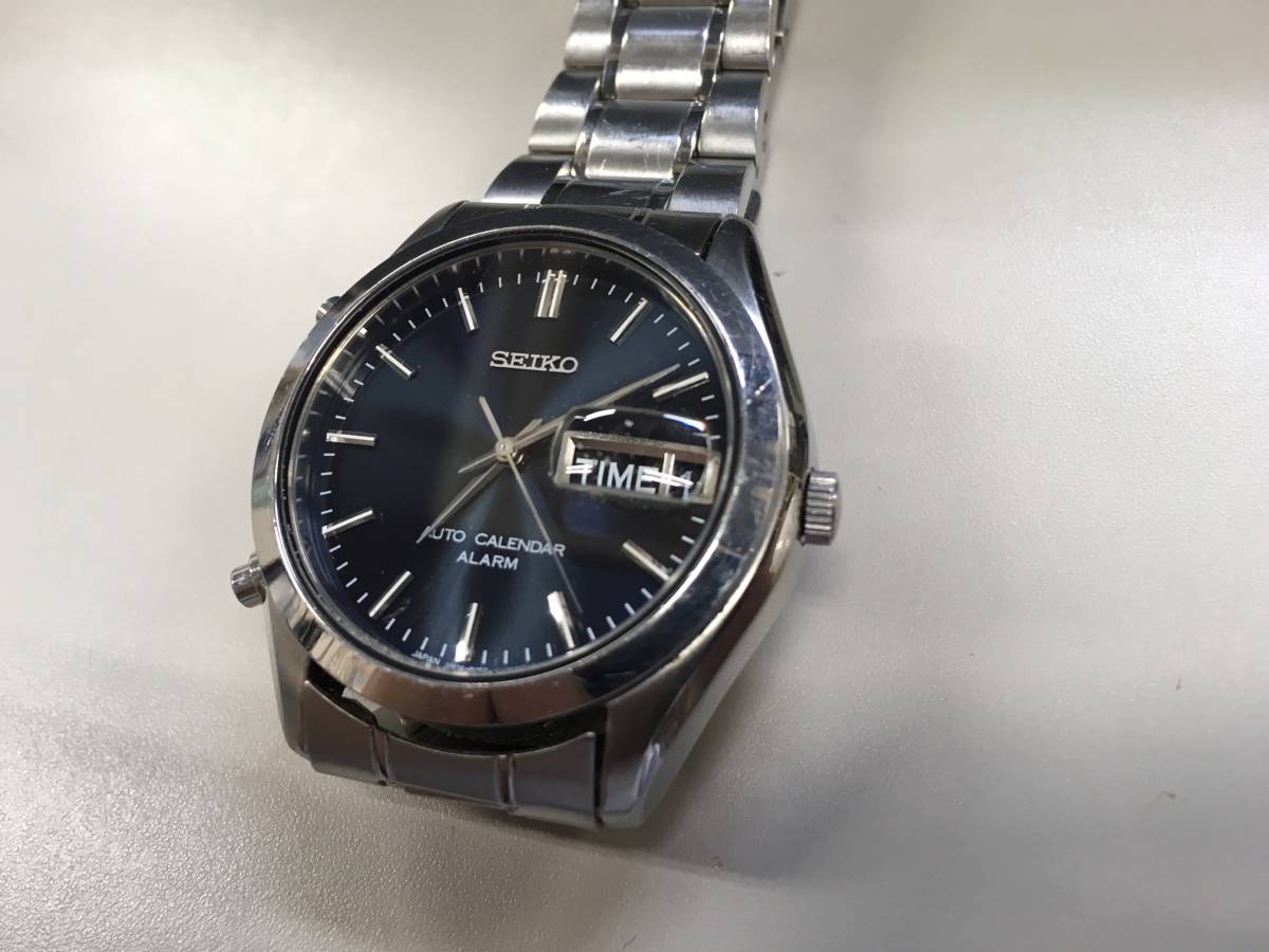 オートカレンダー セイコー SEIKO 6M26-8050 クロノ - 電池交換済 | 1 