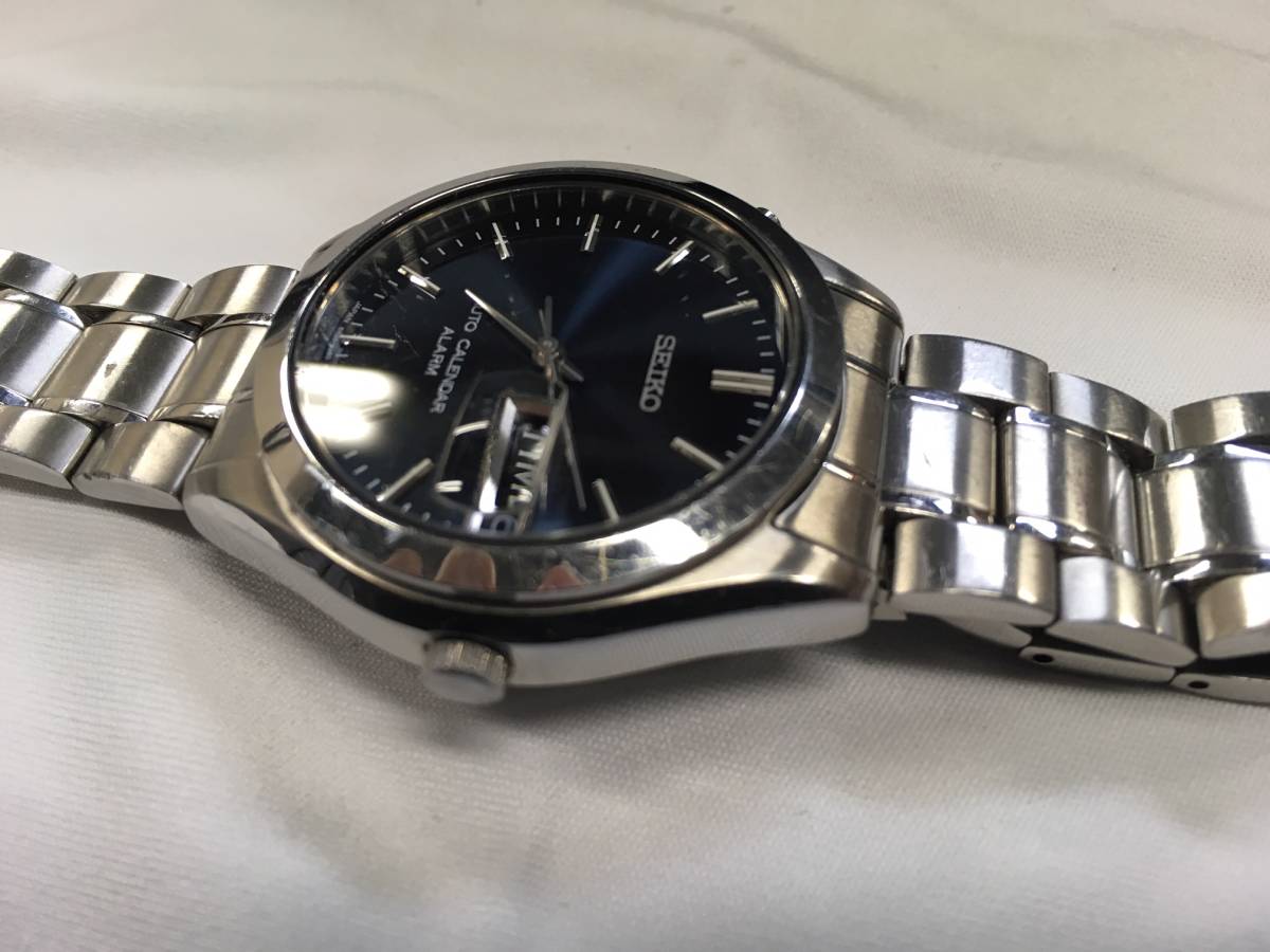 オートカレンダー セイコー SEIKO 6M26-8050 クロノ - 電池交換済 | 1 