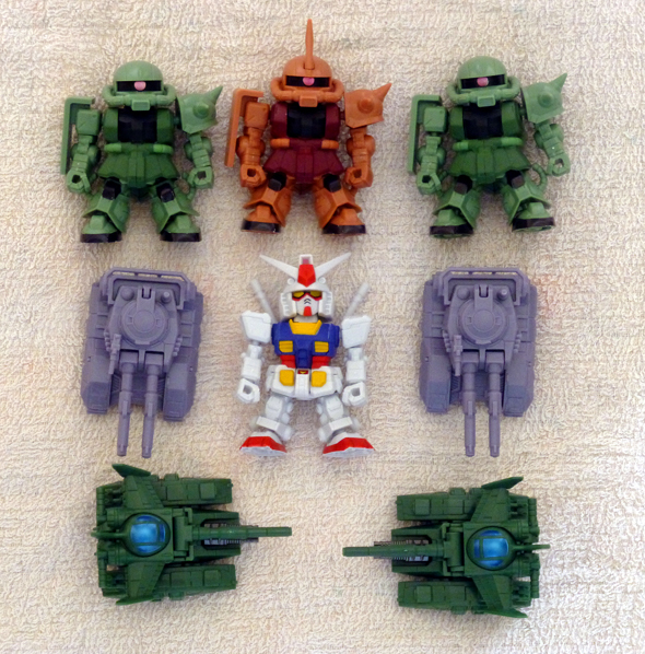 機動戦士ガンダム マイクロウォーズ 全種 セット 機動戦士ガンダム