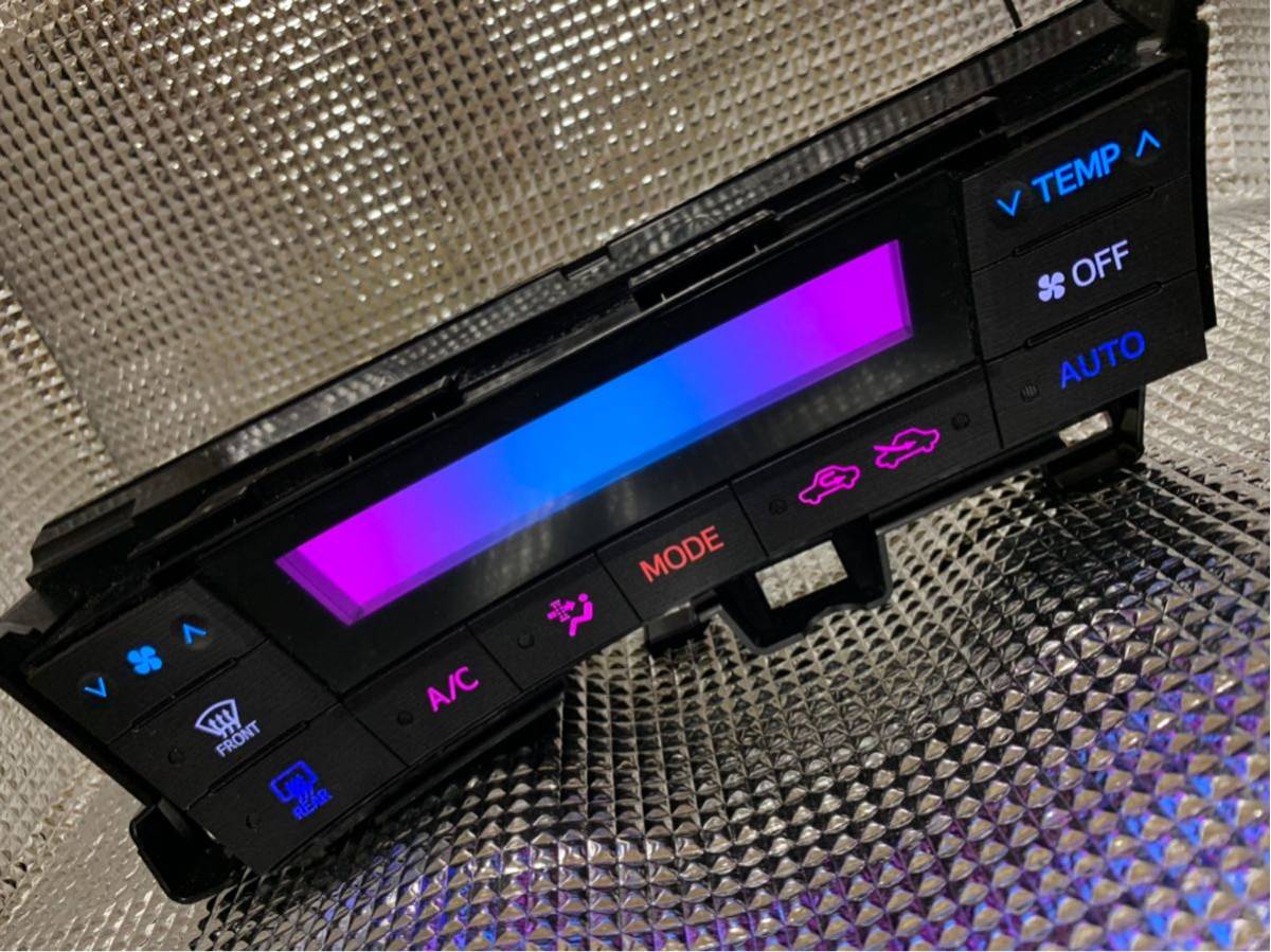 車 三*卓様 自動色変化仕様 プリウス エアコンパネル シフトパネル LED