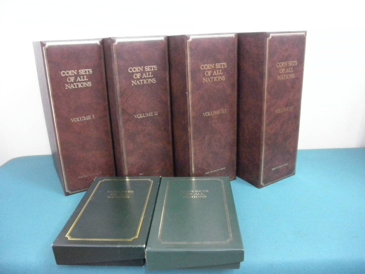 人気セール，限定SALE フランクリンミント COIN SETS OF ALL NATIONS コインセットⅠ Ⅳ 138枚 世界の国々のコインセット 解説書付(その他)｜売買されたオークション情報、yahooの商品情報をアーカイブ公開 - オークファン その他