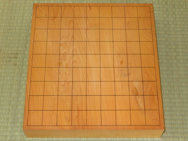 ▲日本産本榧板目二寸卓上将棋盤▲