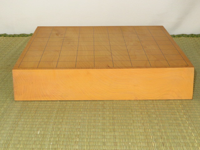 ▲日本産本榧板目二寸卓上将棋盤▲