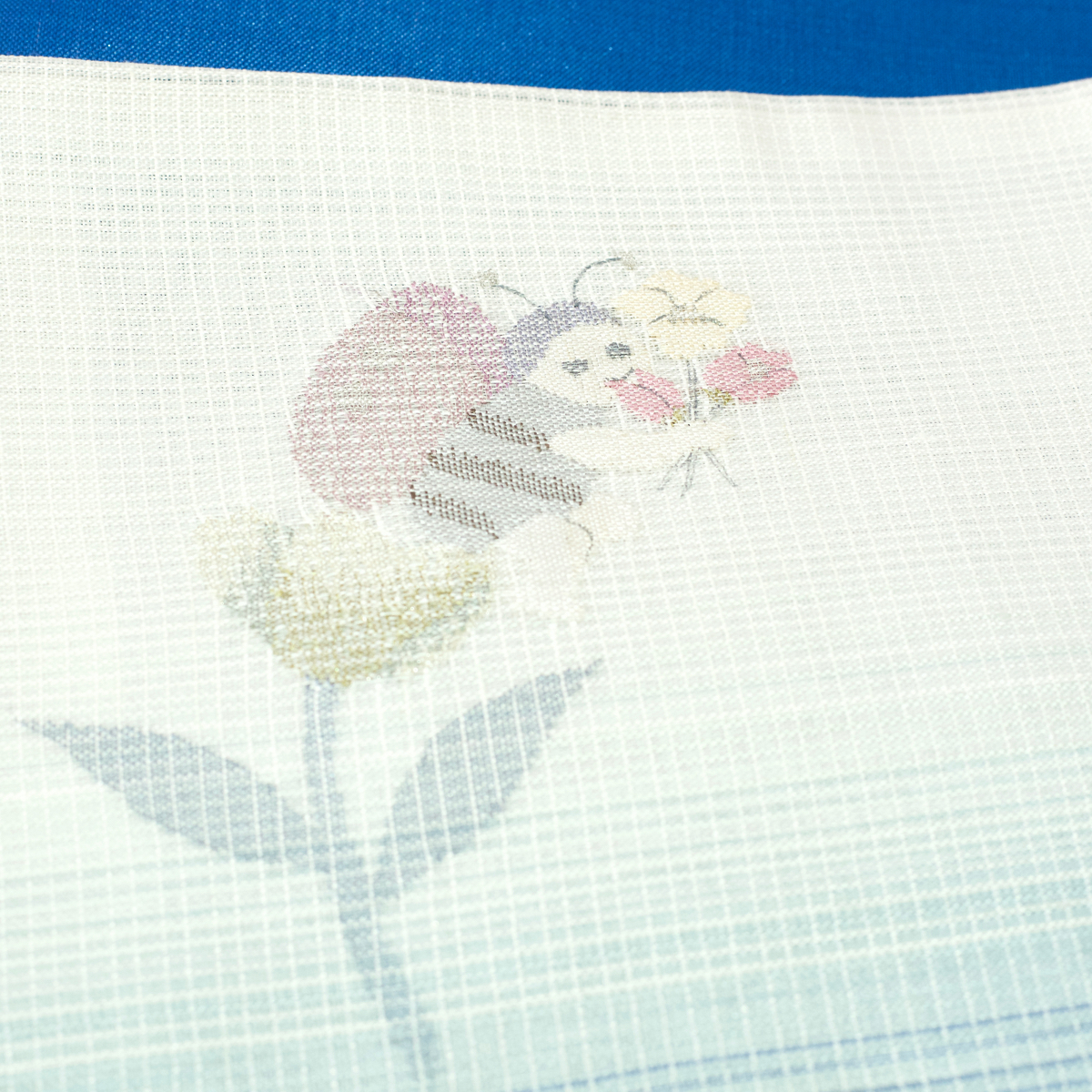 浴衣帯　半幅帯　正絹　夏小袋帯　ミツバチ　26　送料無料