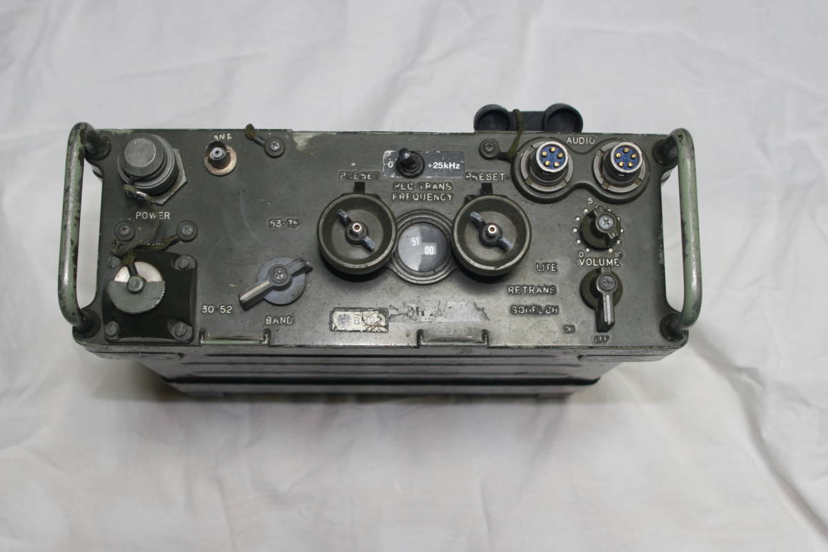 RT-841/PRC-77-0　 軍用ＦＭトランシーバーコレクショテムその1