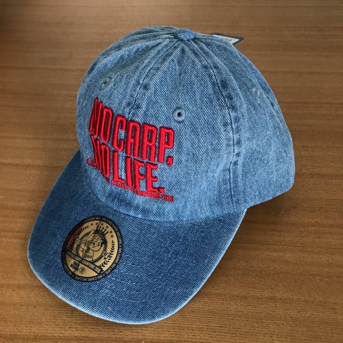 広島カープ☆タワーレコード☆NO CARP NO LIFE☆デニムキャップ 