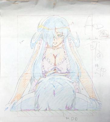 アニメ「ゼロの使い魔」原画 動画 修正等　25枚