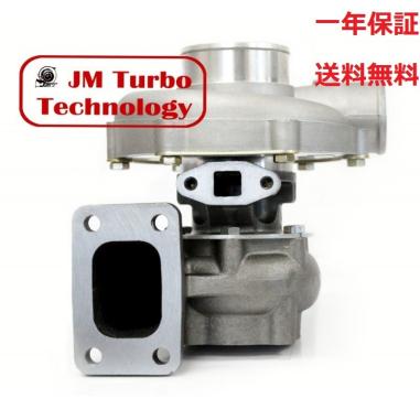 【JM TURBO】【1年保証付き】【送税込】汎用 T3/T4 T3フランジ A/R 50 R34 スカイライン S13 シルビア タービン 自社製品 コア返却不要