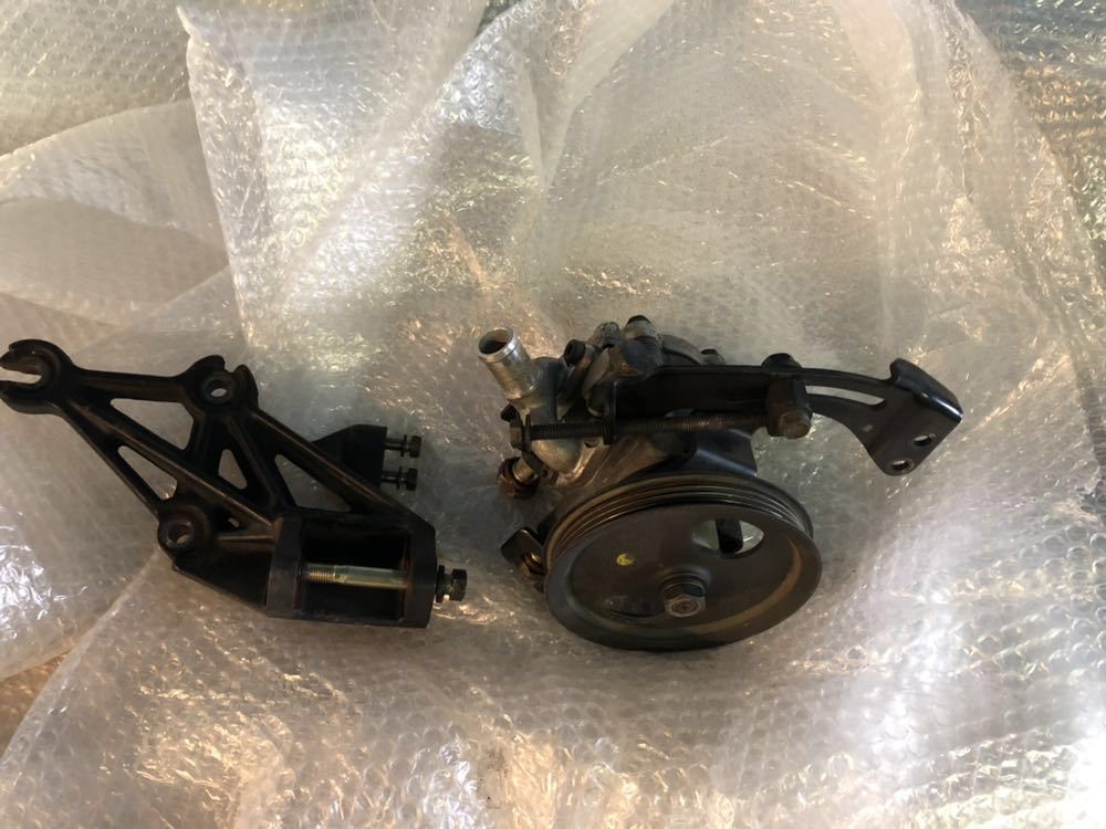  パワステポンプ ブラケット付き スカイラインGT－R BNR32 前期(エンジン部品)｜売買されたオークション情報、yahooの商品情報をアーカイブ公開 - オークファン 日産用