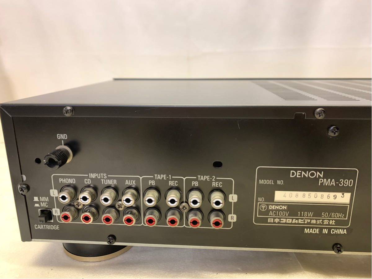 DENON プリメインアンプ デノン 公式通販 PMA-390 PMA-390SE PMA-390Ⅳ 