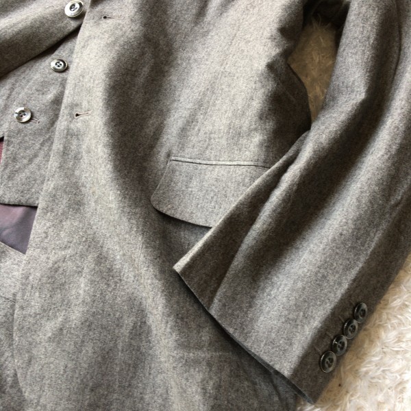 1610 極上カシミヤ混xsuper120s dunhill ダンヒル シングルスーツ