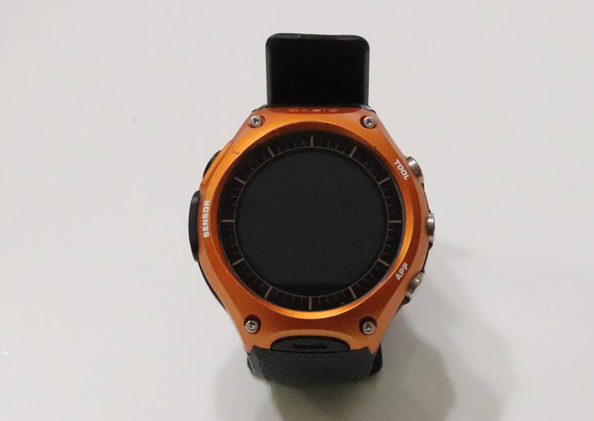 CASIO　Smart Outdoor Watch　スマートウォッチ　WSD-F10　オレンジ_1