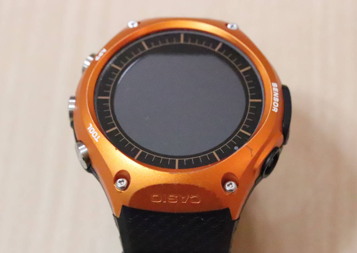 CASIO　Smart Outdoor Watch　スマートウォッチ　WSD-F10　オレンジ_2