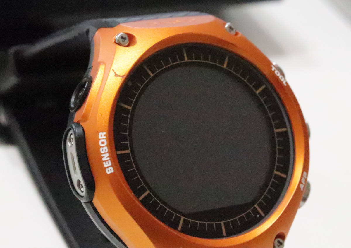 CASIO　Smart Outdoor Watch　スマートウォッチ　WSD-F10　オレンジ_6