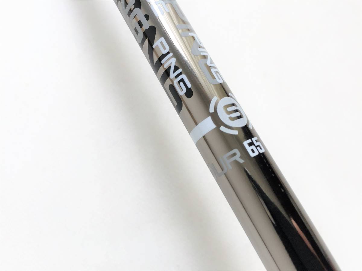 美品 PING ピン スリーブ付 ツアー65 TOUR65 1W用 純正シャフト G2016から外しました。