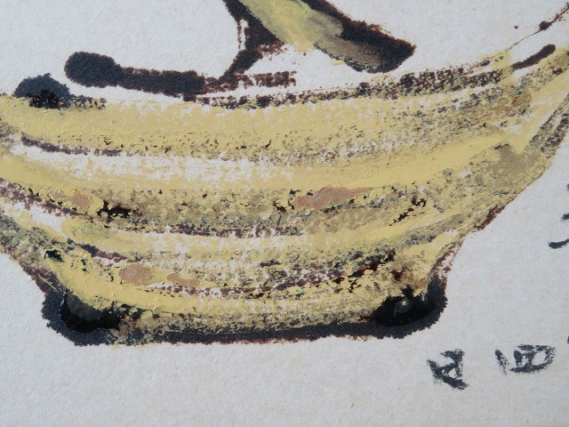 佐久間籐太郎・肉筆色紙・棟方志功添画（Q-20） 肉筆彩筆 三十六歌仙絵