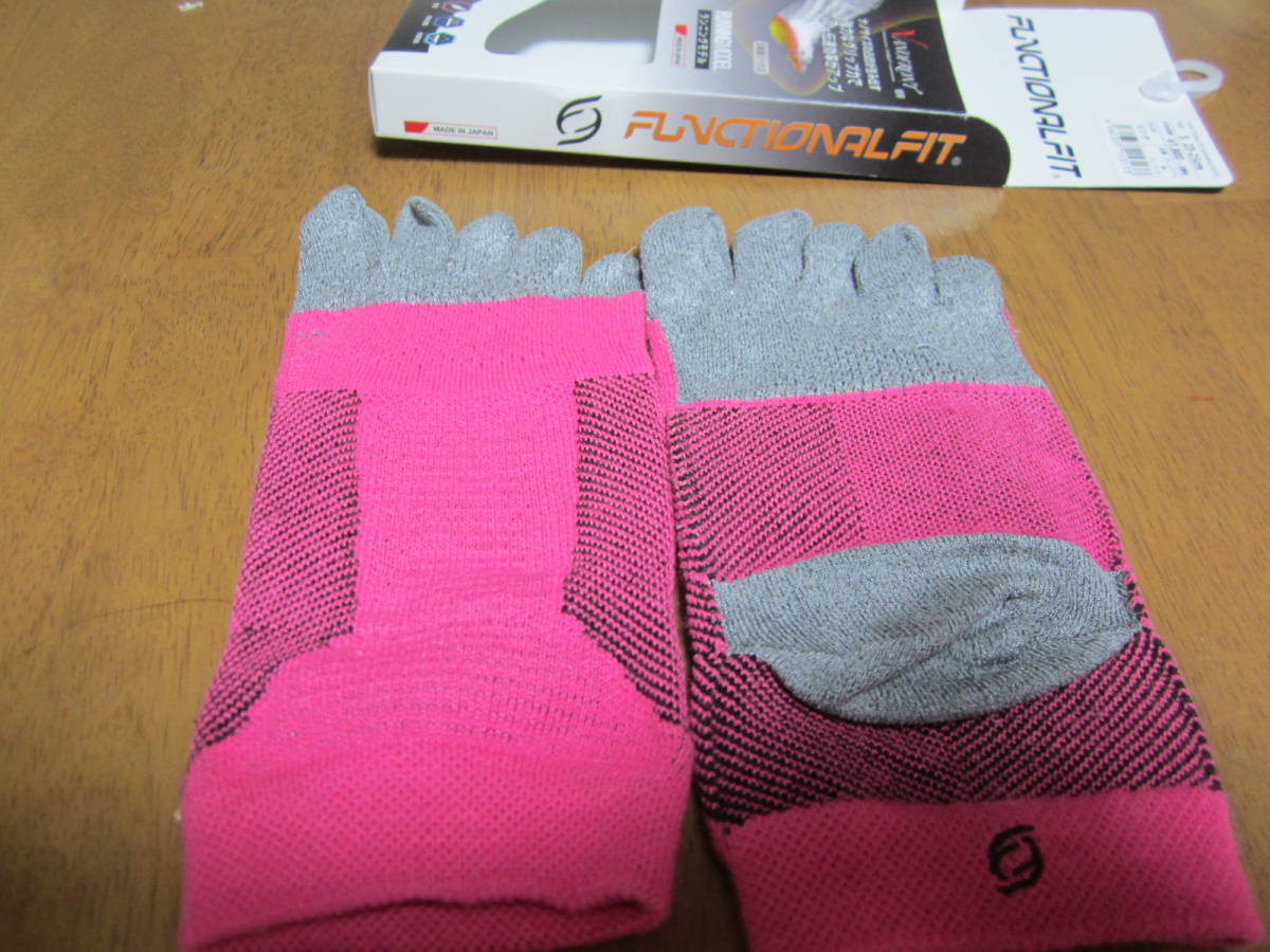 ランニングソックス　S23~25センチ　_4