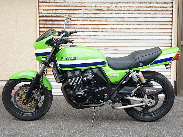 S0216 カワサキ Kawasaki Zrx400 ライムグリーン 不動車 書類なし 251cc 400cc 売買されたオークション情報 Yahooの商品情報をアーカイブ公開 オークファン Aucfan Com