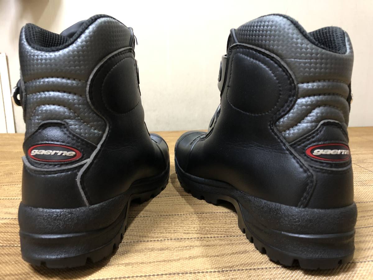 GAERNE TOUGH GEAR ライディングレザーブーツ 普段履き25.5cmの方へ 美 