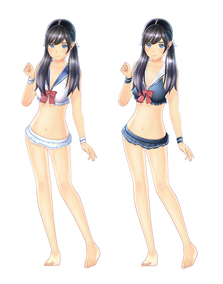 Amazon特典コスチュームプロダクトコードのみ「セーラーセパレート」「ネイビーセーラーセパレート」（PS4 LoveR ラヴアール）DLC アマゾン