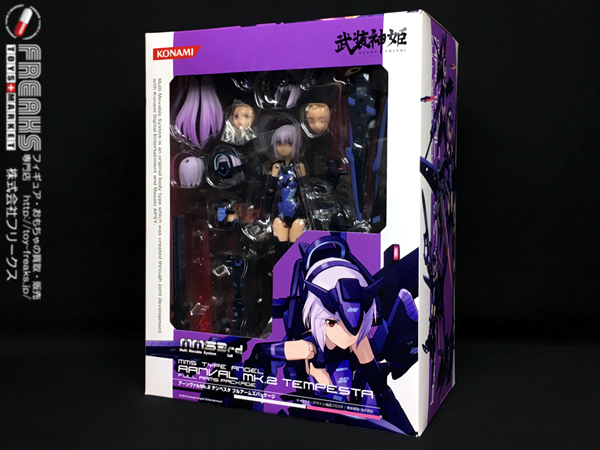 ☆開封美品☆武装神姫 天使型MMS『アーンヴァル MK.2 テンペスタ』フル