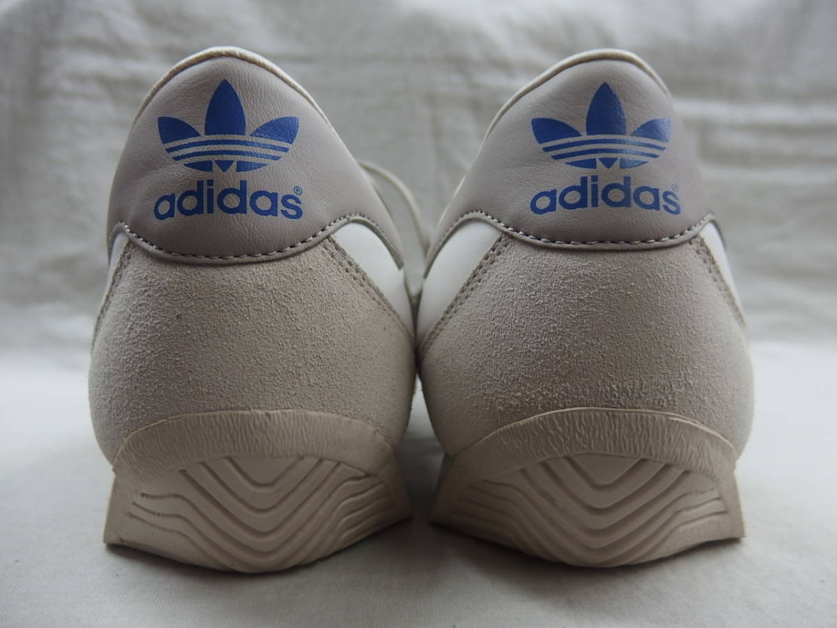デットストック　未使用　アディダス adidas　カントリー country　白緑　　95年製　元箱付　24.5 デッドストック 未使用 adidas Made in 0