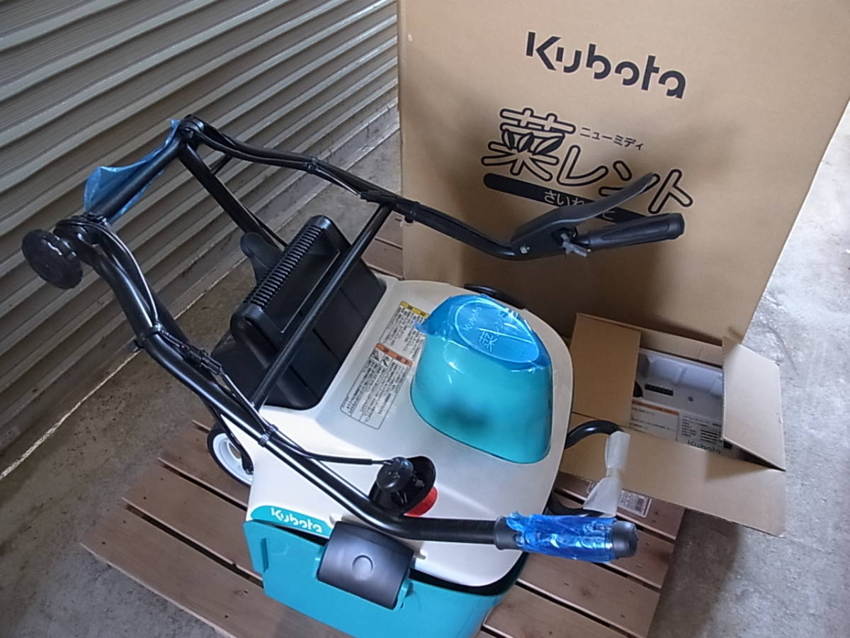 未使用 クボタ 充電式 ミニ耕運機 NewMidy ニューミディ 菜レント TME10 家庭菜園