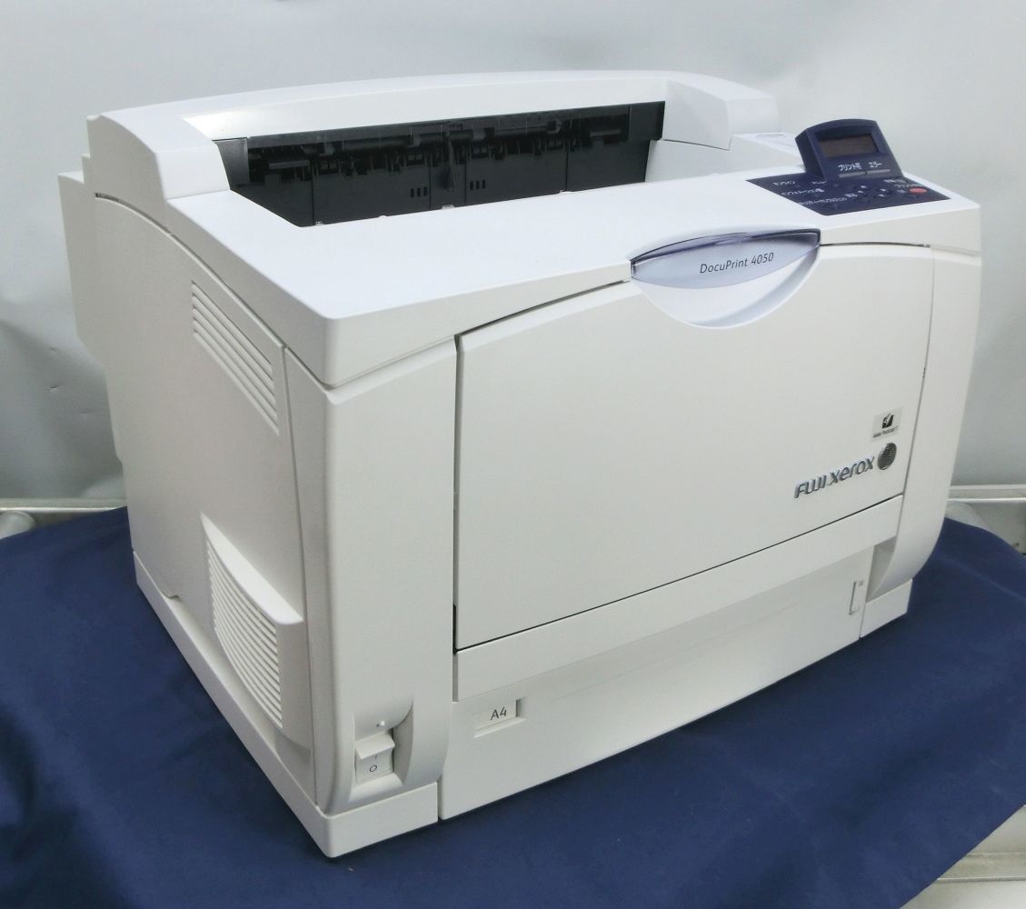 激安 再入荷 ラスト1台 PostScript付属 FUJI XEROX A3モノクロレーザープリンター DocuPrint 4050 印刷 ...
