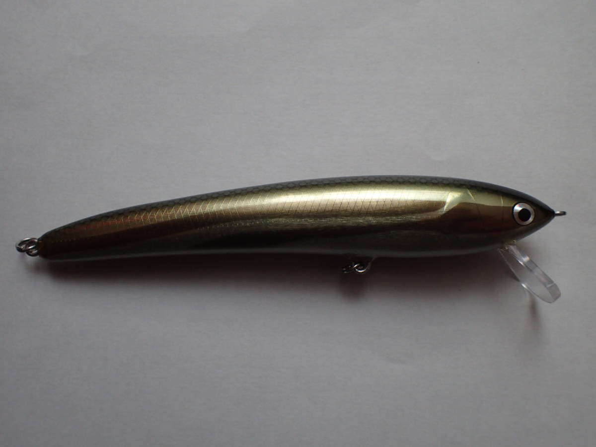 アーキテクト バルサ製ハンドメイド11センチミノー 未使用 首藤武蔵作