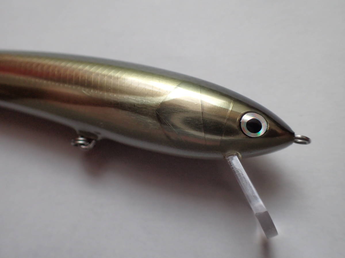 アーキテクト バルサ製ハンドメイド11センチミノー 未使用 首藤武蔵作