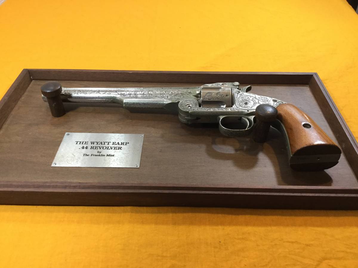 フランクリンミント リボルバー 44口径 装飾銃 WYATT EARP the wyatt