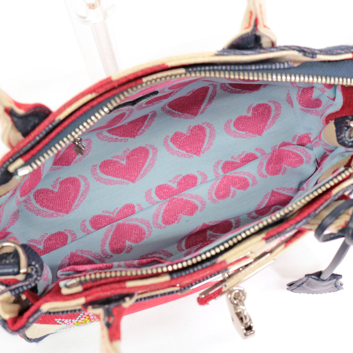 美品☆シンクビー トワイライトパスポート44 2WAY ハンドバッグ 