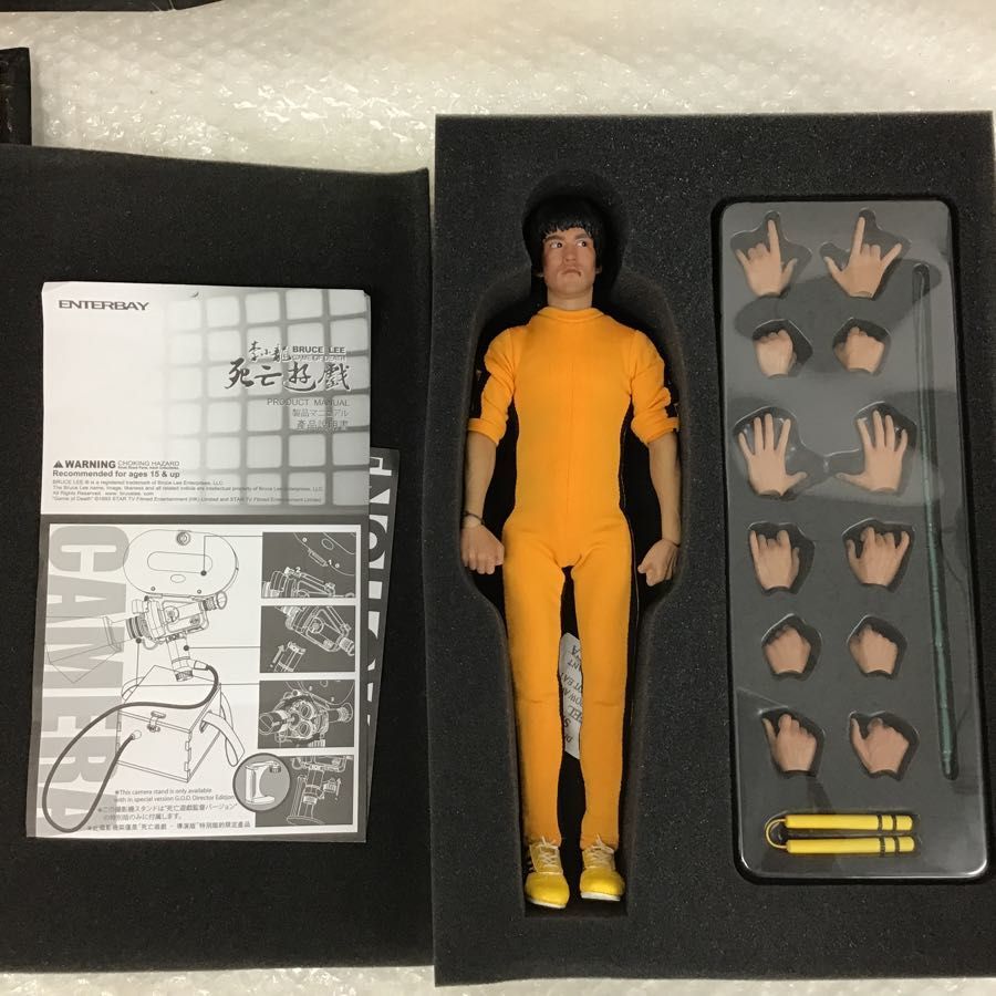エンターベイ リアルマスターピース 1/6 死亡遊戯 李小龍 監督バージョン / ブルース・リー フィギュア