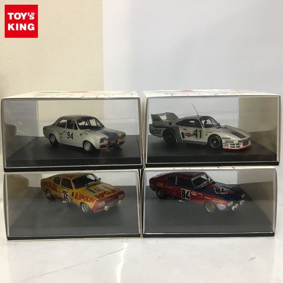 Trofeu 1/43 Ford Escort MkⅠ Cups of Belgium 1969、フォード・カプリ 2600 RS Tour Auto 1972、24h LM 72、ポルシェ935/77 Le mans 1977