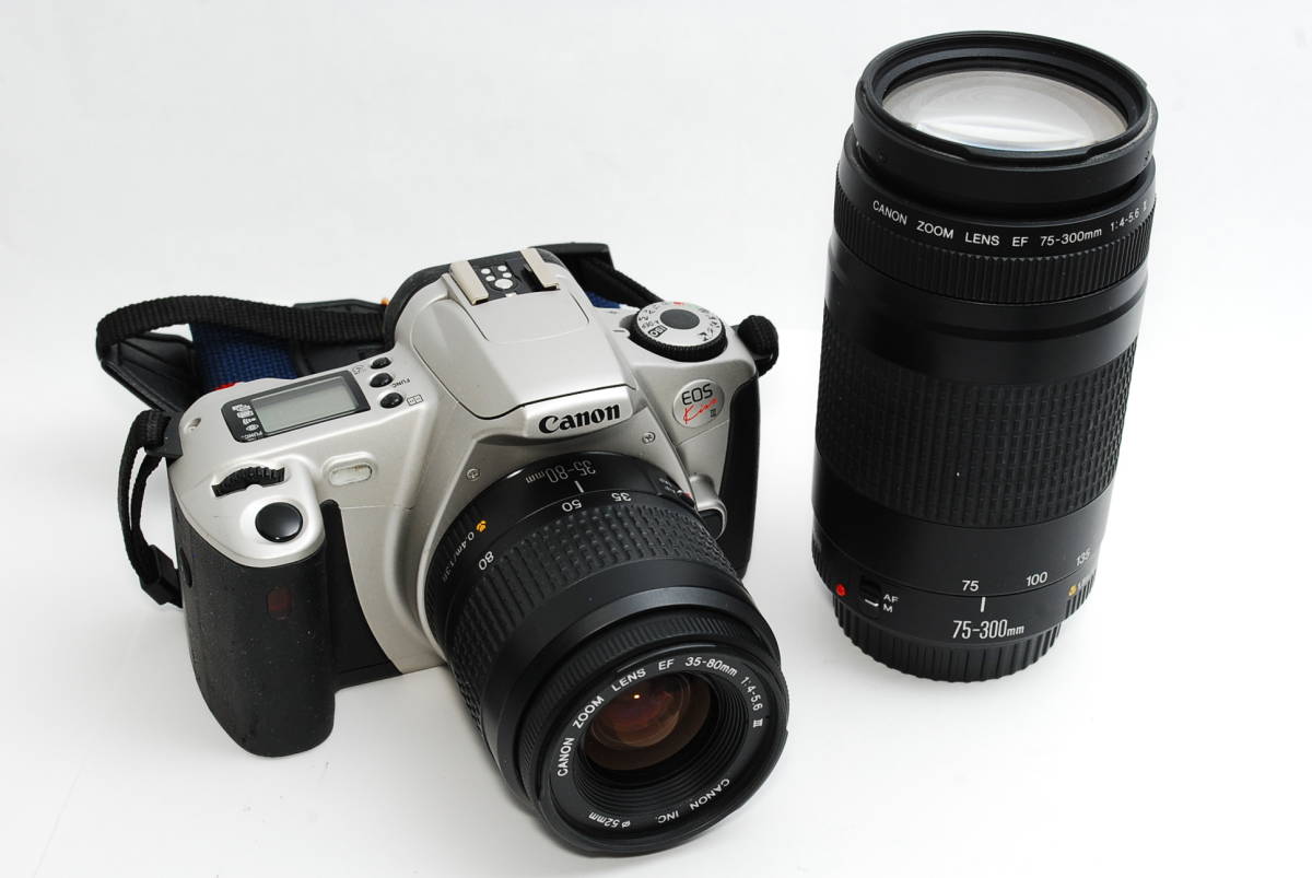R15 ジャンク Canon キャノン EOS Kiss III EF35-80 III EF75-300mm(キヤノン)|売買された ...