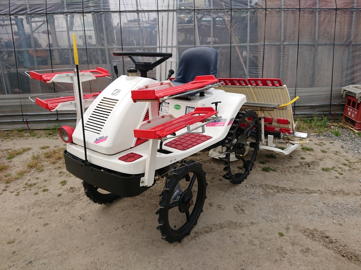 ヤンマー 田植機 すこやか Pe-1 4条 4条植 リコイル Pe-4 乗用 軽