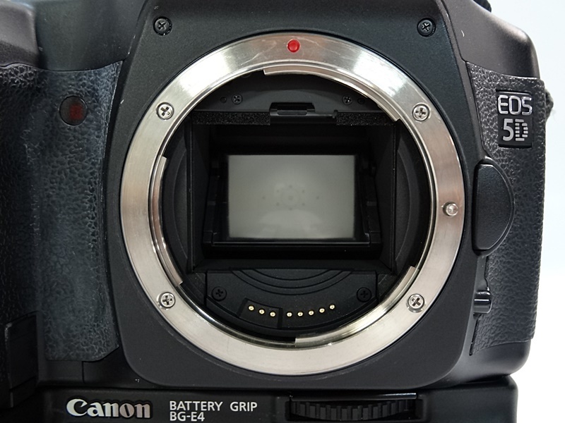 EOS 5D Canon BG-E4 + ボディ 公式通販 5Dボディ、グリップBG-E4 