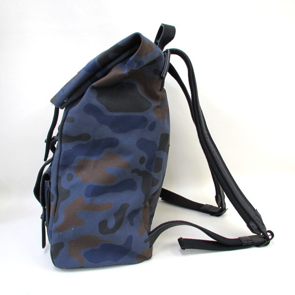 新品，高品質 ●3.1 Phillip Lim バックパック リュック カバン バッグ カモフラ 迷彩 柄 メンズ ブルー 3.1 フィリップ リム 鞄 F1-M13031