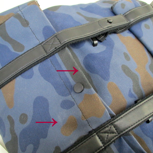 新品，高品質 ●3.1 Phillip Lim バックパック リュック カバン バッグ カモフラ 迷彩 柄 メンズ ブルー 3.1 フィリップ リム 鞄 F1-M13031