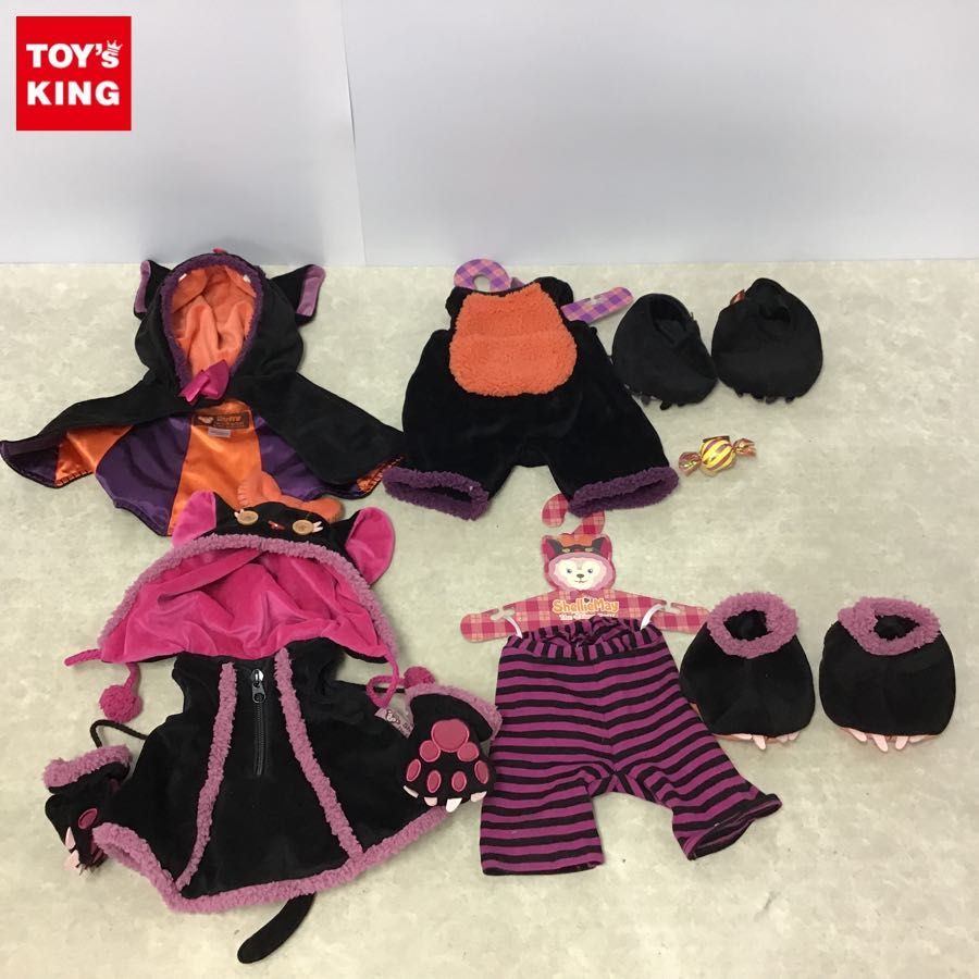 袋無 東京ディズニーシー ダッフィー シェリーメイ コスチューム ハロウィン 2013 黒猫 / TDS