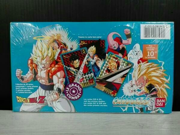 未開封】ドラゴンボールZ カードダス フランス版 BANDAI