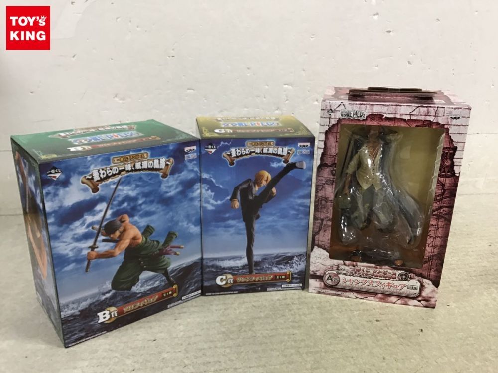 未開封 ONE PIECE 一番くじ 麦わらの一味、航海の軌跡 B賞 ゾロ C賞