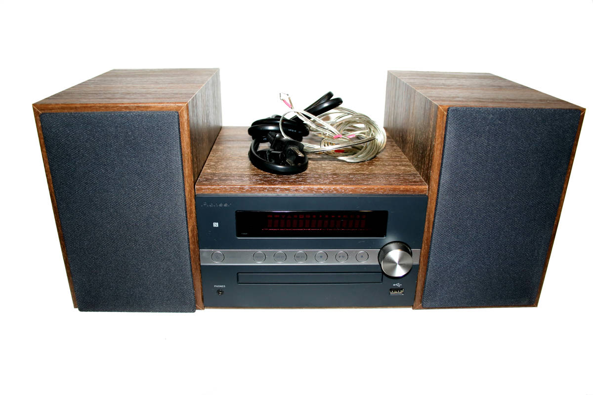 Pioneer CDミニコンポ 30W X-EM12 KENWOODスピーカー パイオニア X