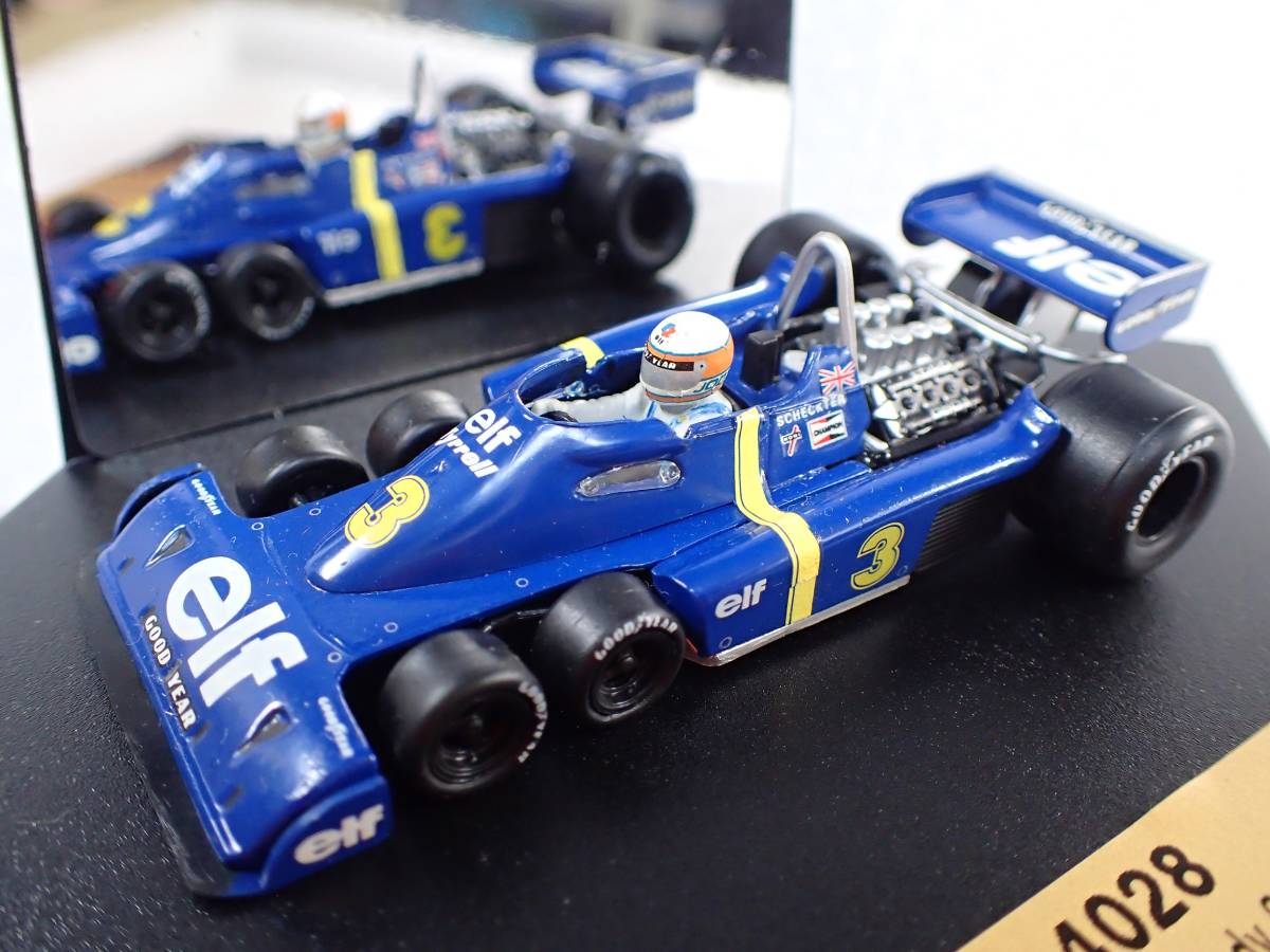 Quartzo F1ミニカー1/43 【TYRRELL P34 ジョディ・シェクター 1976年 スウェーデンGP優勝】_2